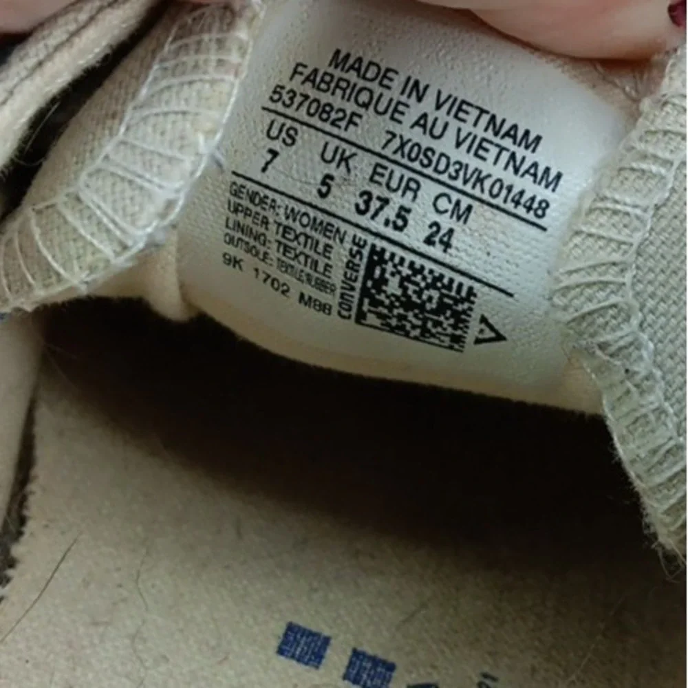 Converse Shoes‎ Womens Size 7 Chuck Taylor Shoreline Athletic Running Sneakers. - Picture 3 of 9